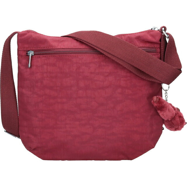 キプリング ショルダーバッグ レディース ブランド Kipling アルト ロゴ ワンポイント 無地 K19911-5FW Lounge Wine 赤 K19911-5FW