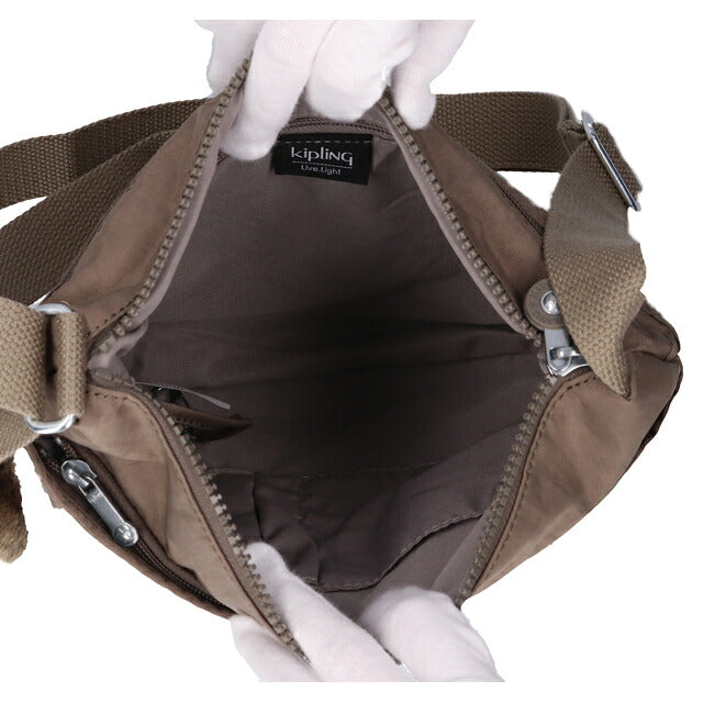 キプリング ショルダーバッグ レディース ブランド Kipling アルト ロゴ ワンポイント 無地 K19911-77W True Beige K19911-77W