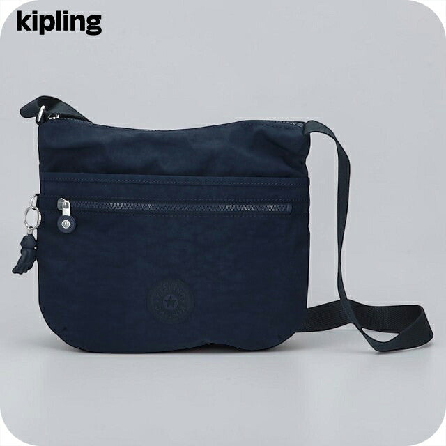 キプリング ショルダーバッグ レディース ブランド Kipling アルト ロゴ ワンポイント 無地 K19911-96V Blue Bleu 2 K19911-96V