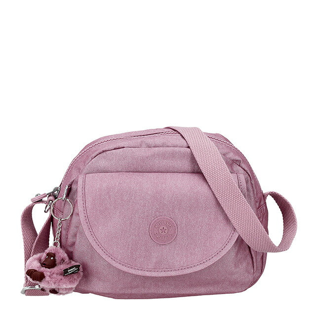 キプリング ショルダーバッグ レディース ブランド Kipling K701209GL BERRY GLOW MET ピンク 斜めがけ 高級 おしゃれ プレゼント 女性 実用的 かわいい