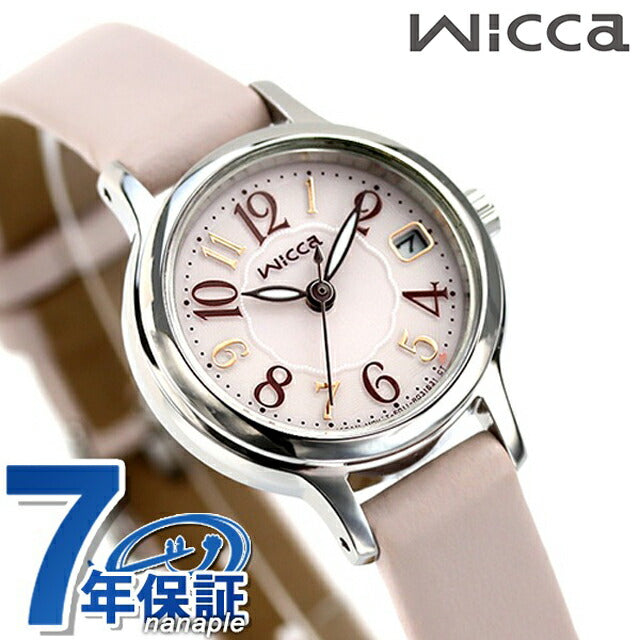 公民WICCA ECO DRIVE Solar Freshers招聘考试日期表演观看品牌KH4-912-90公民粉红色女性KH4-912-90