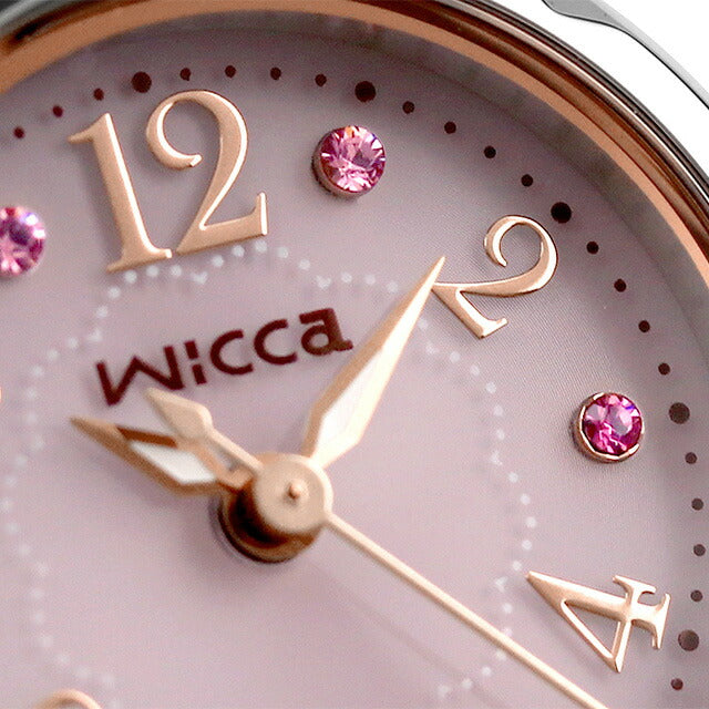 公民WICCA ECO DRIVE太阳能女子手表品牌KH9-914-93 KH9-914-93