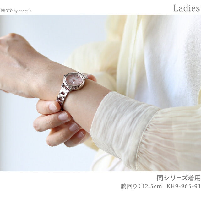 公民WICCA ECO DRIVE太阳能女子KH9-914-91观看品牌KH9-914-91