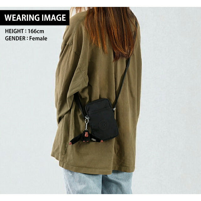 キプリング ショルダーバッグ レディース ブランド Kipling KI02710DH BLACK TONAL ブラック 斜めがけ 高級 おしゃれ プレゼント 女性 実用的 かわいい