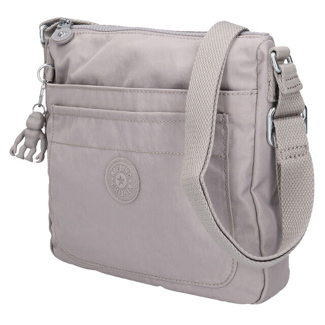 キプリング ショルダーバッグ レディース ブランド Kipling セバスチャン ロゴ ワンポイント 無地 KI2846-89L Grey Gris グレー KI2846-89L