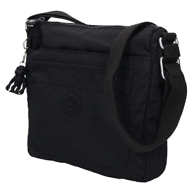 キプリング ショルダーバッグ レディース ブランド Kipling セバスチャン ロゴ ワンポイント 無地 KI2846-P39 Black Noir 黒 KI2846-P39