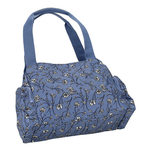 キプリング ハンドバッグ レディース ブランド Kipling KI34662QR GARDEN ROMANCE ブルー 軽量 小さめ 手提げ 高級 おしゃれ プレゼント 女性 実用的 かわいい