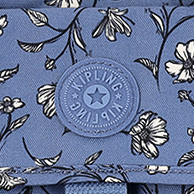 キプリング ハンドバッグ レディース ブランド Kipling KI34662QR GARDEN ROMANCE ブルー 軽量 小さめ 手提げ 高級 おしゃれ プレゼント 女性 実用的 かわいい