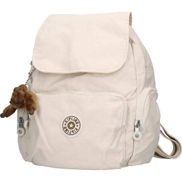 キプリング リュック レディース ブランド Kipling シティジップ S バックパック リュックサック スクールバッグ KI3523-9LO Soft Sand KI3523-9LO