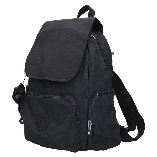 キプリング リュック レディース ブランド Kipling シティジップ S バックパック リュックサック スクールバッグ KI3523-P39 Black Noir KI3523-P39
