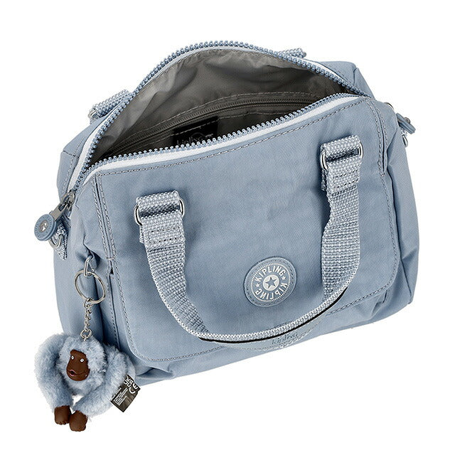 キプリング ハンドバッグ レディース ブランド Kipling KI36471QR ROBINS EGG ライトブルー 軽量 小さめ 手提げ 高級 おしゃれ プレゼント 女性 実用的 かわいい