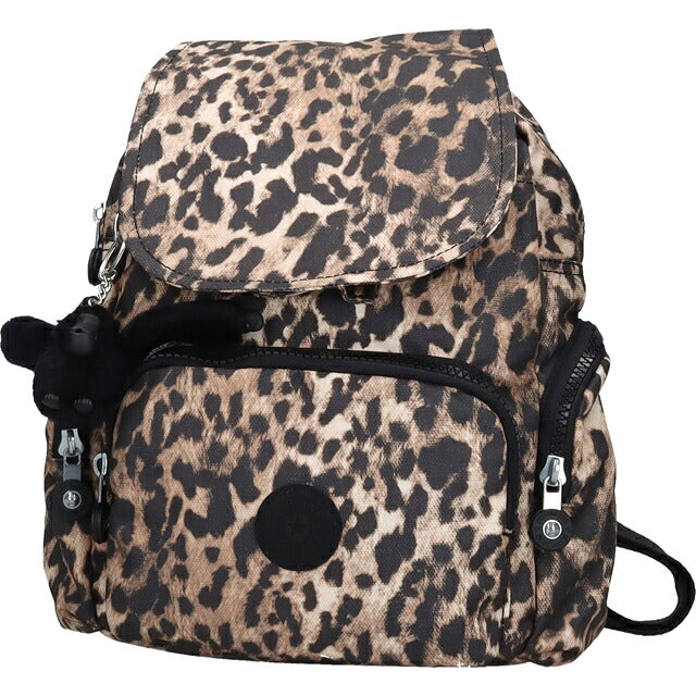 キプリング リュック レディース ブランド Kipling シティジップ ミニ バックパック リュックサック スクールバッグ KI3735-6JP Wild Leopard KI3735-6JP