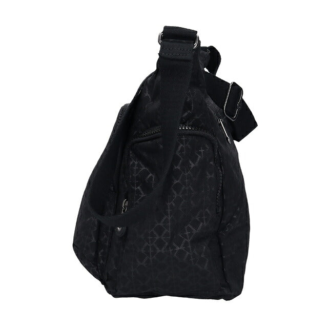 キプリング ショルダーバッグ レディース ブランド Kipling ガブ ロゴ ワンポイント 総柄 KI3945-K59 Signature Emb 黒 KI3945-K59