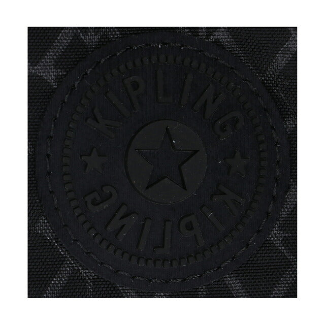 キプリング ショルダーバッグ レディース ブランド Kipling ガブ ロゴ ワンポイント 総柄 KI3945-K59 Signature Emb 黒 KI3945-K59