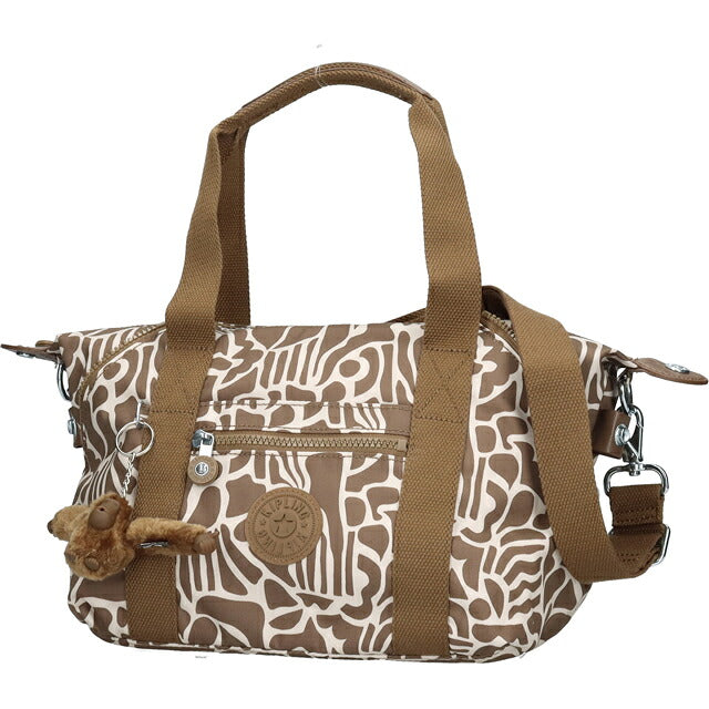 キプリング ボストンバッグ レディース ブランド Kipling アート ミニ ミニボストンバッグ 2WAY KI5656-9GD Cocktail Khaki KI5656-9GD