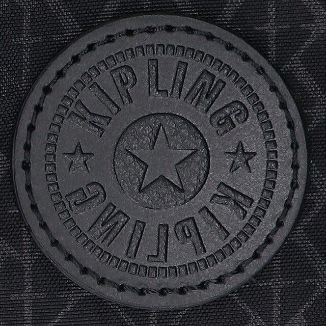 キプリング ボストンバッグ レディース ブランド Kipling クールデフィア ロゴ ワンポイント 総柄 2WAY KI6017-K59 Signature Emb 黒 KI6017-K59