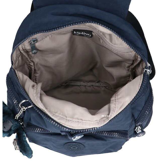 キプリング リュック レディース ブランド Kipling シティジップ ミニ バックパック リュックサック スクールバッグ KI6046-96V Blue Bleu 2 KI6046-96V