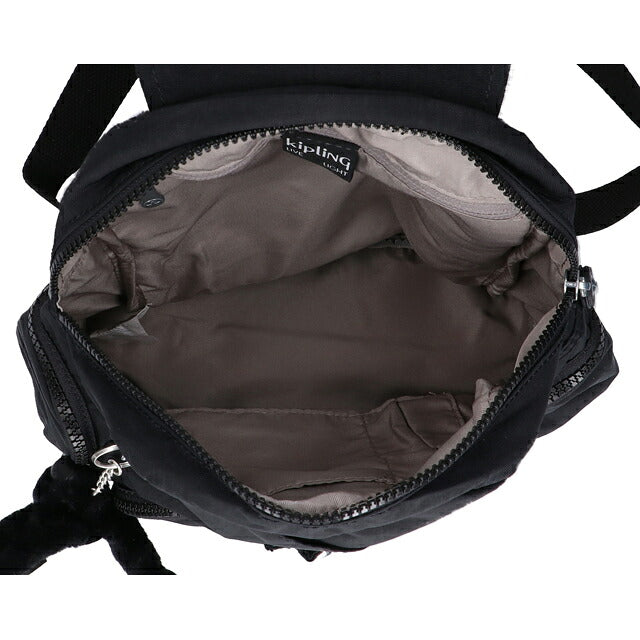 キプリング リュック レディース ブランド Kipling シティジップ ミニ バックパック リュックサック スクールバッグ KI6046-P39 Black Noir KI6046-P39