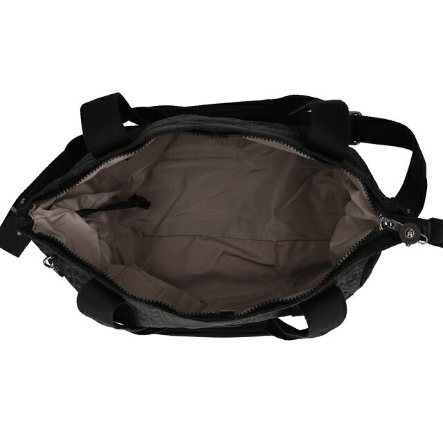 キプリング トートバッグ レディース ブランド Kipling アッセーニ S ロゴ ワンポイント 総柄 2WAY KI6232-K59 Signature Emb 黒 KI6232-K59