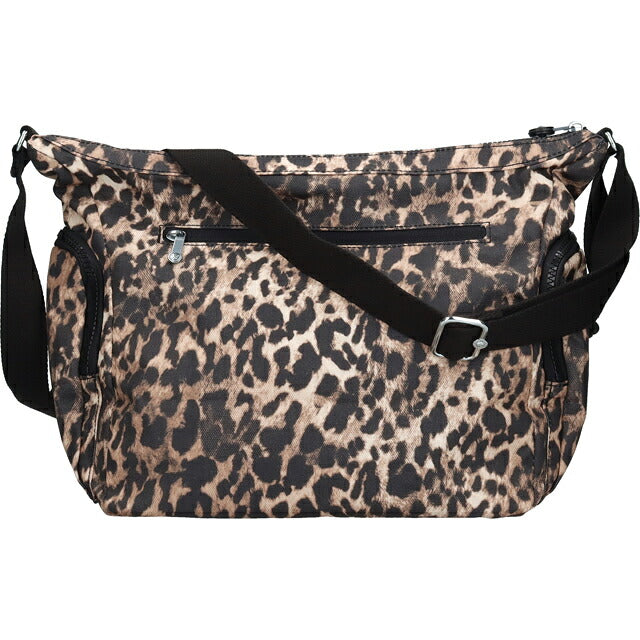 キプリング ショルダーバッグ レディース ブランド Kipling ガブ ロゴ ワンポイント 総柄 ヒョウ・レオパード フリンジ KI6525-6JP Wild Leopard KI6525-6JP