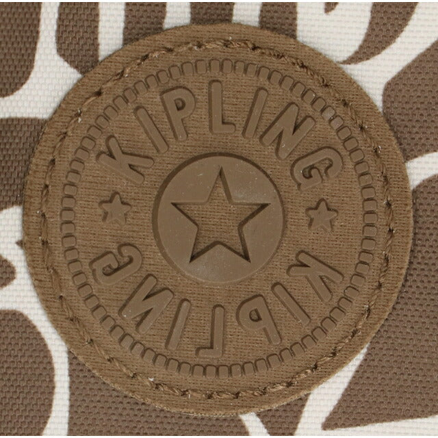 キプリング ショルダーバッグ レディース ブランド Kipling ガブ ロゴ ワンポイント 総柄 KI6525-9GD Cocktail Khaki KI6525-9GD