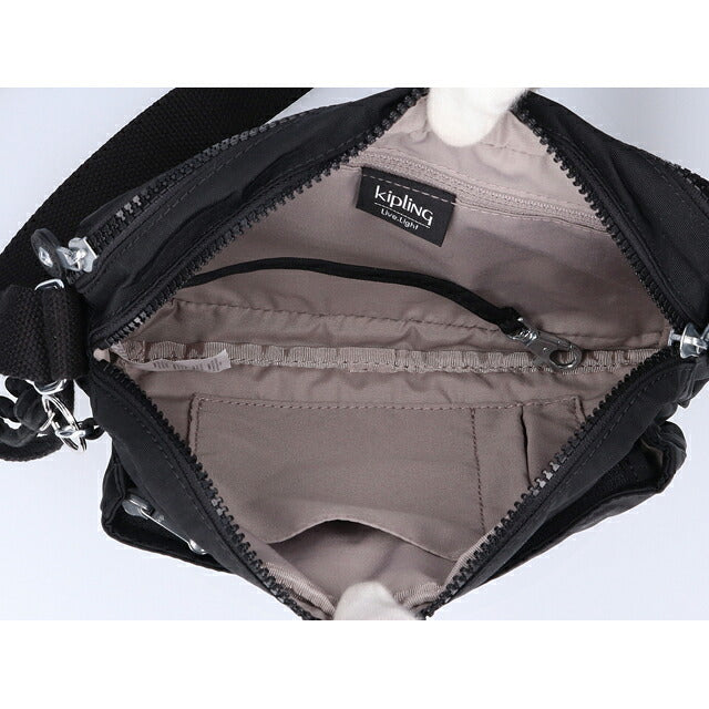 キプリング ショルダーバッグ レディース ブランド Kipling アバヌ M KI7076-P39 Black Noir KI7076-P39