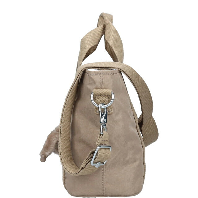 キプリング トートバッグ レディース ブランド Kipling ミンタ ロゴ ワンポイント 無地 2WAY KI7541-4PW Soft Taupe KI7541-4PW
