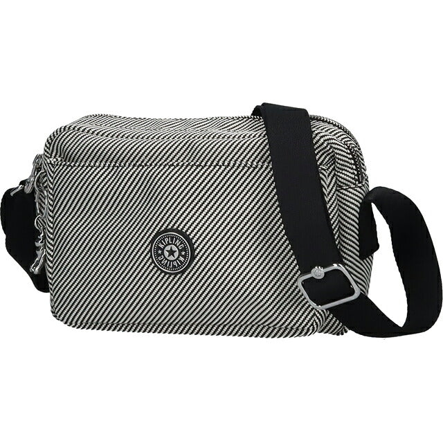 キプリング ショルダーバッグ レディース ブランド Kipling アバヌ M PE+ KI8024-4SY Diagonal Jacquard 黒 KI8024-4SY