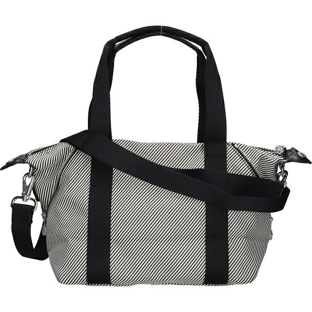 キプリング ボストンバッグ レディース ブランド Kipling アート ミニ PE+ ミニボストンバッグ 2WAY KI8028-4SY Diagonal Jacquard 黒 KI8028-4SY