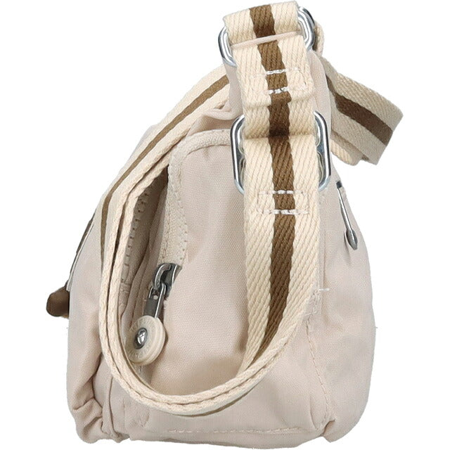 キプリング ショルダーバッグ レディース ブランド Kipling ガベット S ロゴ ワンポイント 無地 KI8115-9LO Soft Sand KI8115-9LO