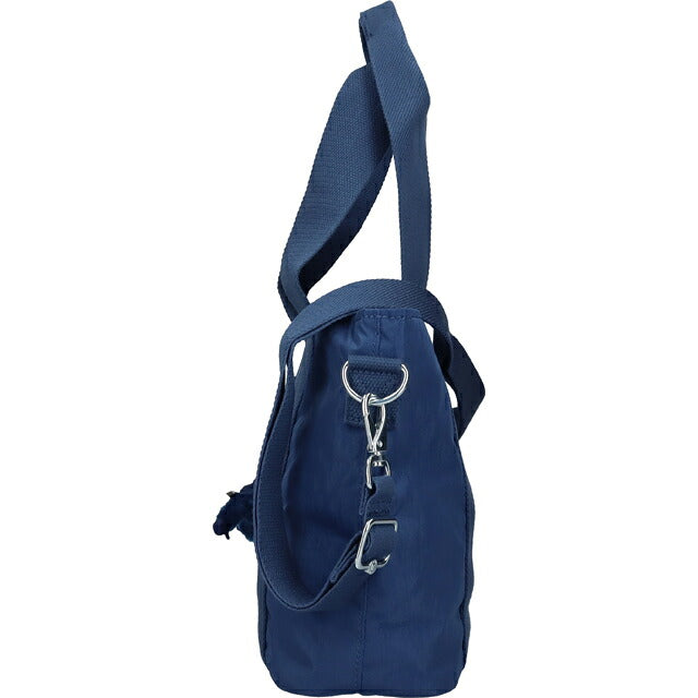 キプリング トートバッグ レディース ブランド Kipling ミンタ M UP ロゴ ワンポイント 無地 2WAY KI8642-5PZ Casual Blue KI8642-5PZ