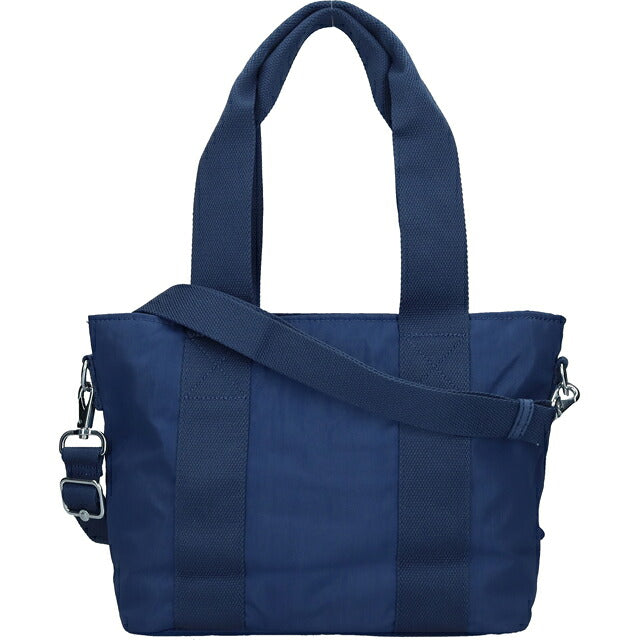 キプリング トートバッグ レディース ブランド Kipling ミンタ M UP ロゴ ワンポイント 無地 2WAY KI8642-5PZ Casual Blue KI8642-5PZ
