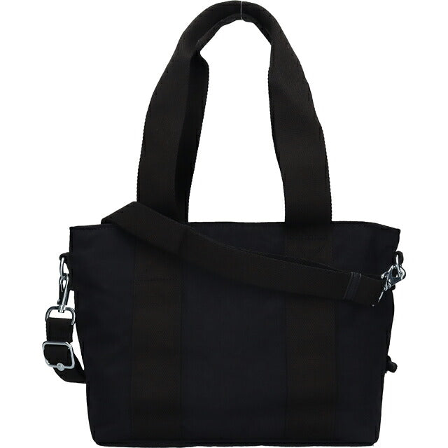 キプリング トートバッグ レディース ブランド Kipling ミンタ M UP ロゴ ワンポイント 無地 2WAY KI8642-P39 Black Noir 黒 KI8642-P39