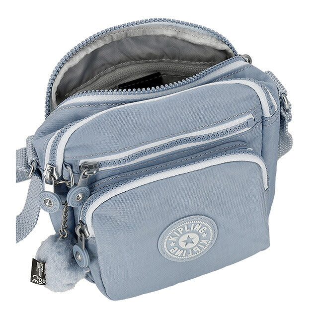 キプリング ショルダーバッグ レディース ブランド Kipling KI91611QR ROBINS EGG ライトブルー 斜めがけ 高級 おしゃれ プレゼント 女性 実用的 かわいい