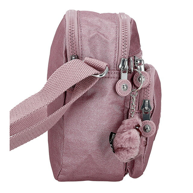 キプリング ショルダーバッグ レディース ブランド Kipling KI91639GL BERRY GLOW MET ピンク 斜めがけ 高級 おしゃれ プレゼント 女性 実用的 かわいい