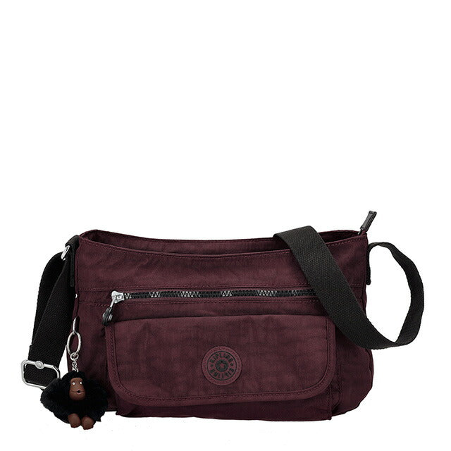 キプリング ショルダーバッグ レディース ブランド Kipling KI93901QG MULBERRY MOCHA ボルドー 斜めがけ 高級 おしゃれ プレゼント 女性 実用的 かわいい