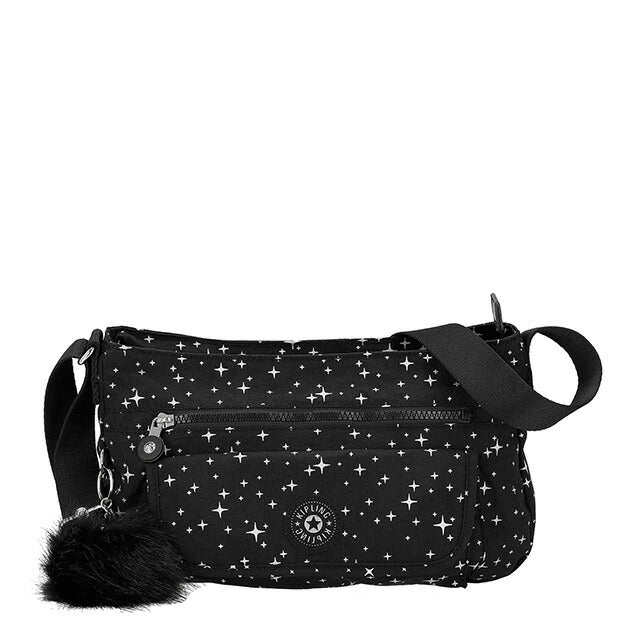 キプリング ショルダーバッグ レディース ブランド Kipling KI93911OM COSMIC TWILIGHT ブラック 斜めがけ 高級 おしゃれ プレゼント 女性 実用的 かわいい