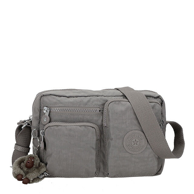キプリング ショルダーバッグ レディース ブランド Kipling KIA9Z80MO CLOUDY GREY グレー 斜めがけ 高級 おしゃれ プレゼント 女性 実用的 かわいい