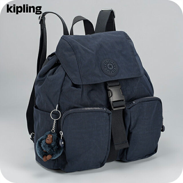 Kipling 背包女式品牌 Kipling CHINA KIB8N34DX 真蓝色调海军蓝旅行奢华时尚礼物女式实用可爱
