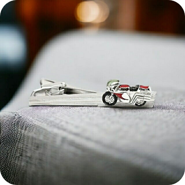 スワンク ネクタイピン KAMEN RIDER×SWANK 仮面ライダー サイクロン号 タイバー タイピン メンズ KR-2021-TB03 シルバー アクセサリー 記念品 ギフト KR-2021-TB03