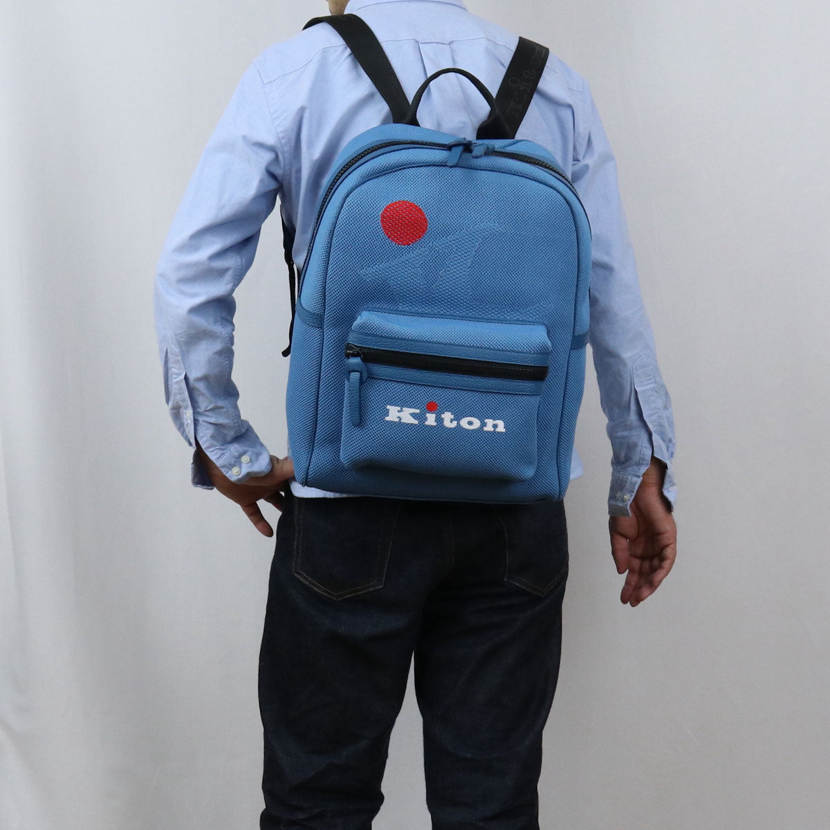 キートン リュック メンズ COTTON ELASTANE コットン90% エラスタン10% イタリア UBFITK LIGHT BLUE ブルー系 バッグ KTNUBFITK021