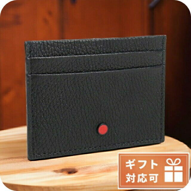 キートン カードケース メンズ LEATHER レザー イタリア UPCARDK BLACK ブラック 財布 KTNUPCARDK011