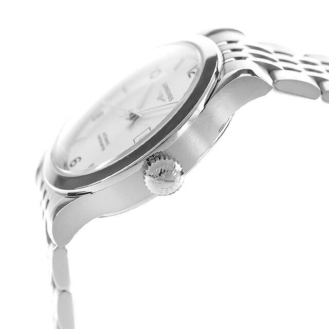 ロンジン レコード 自動巻き 腕時計 ブランド レディース LONGINES L2.321.4.76.6 アナログ シルバー スイス製 L2-321-4-76-6