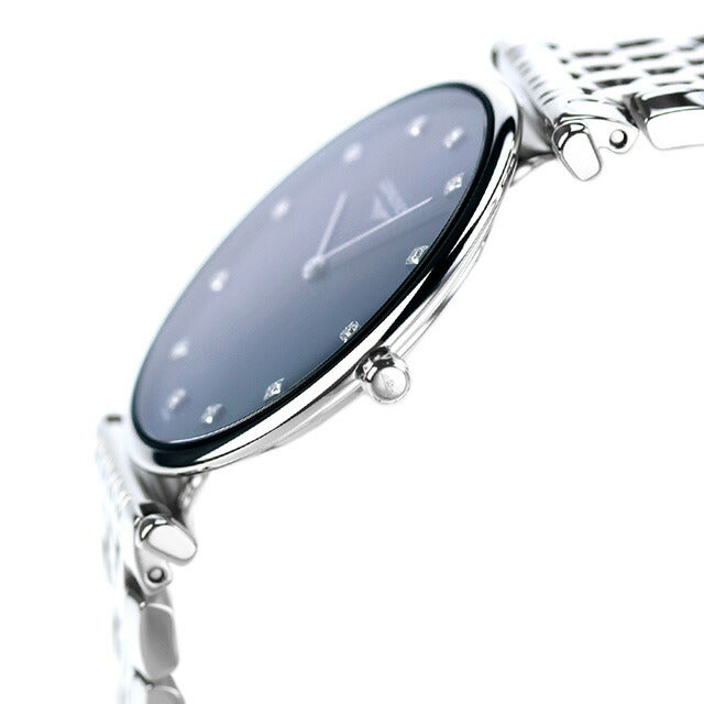 ロンジン グランクラシック クオーツ 腕時計 ブランド メンズ ダイヤモンド LONGINES L4.709.4.97.6 アナログ ブルー スイス製 L4-709-4-97-6