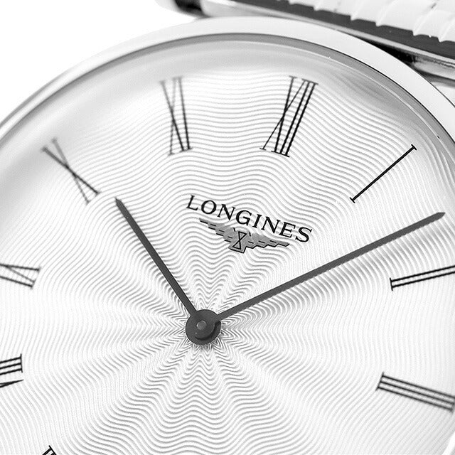 ロンジン グランクラシック クォーツ 電池式 腕時計 ブランド メンズ LONGINES L4.755.4.71.6 アナログ シルバー スイス製 L4-755-4-71-6
