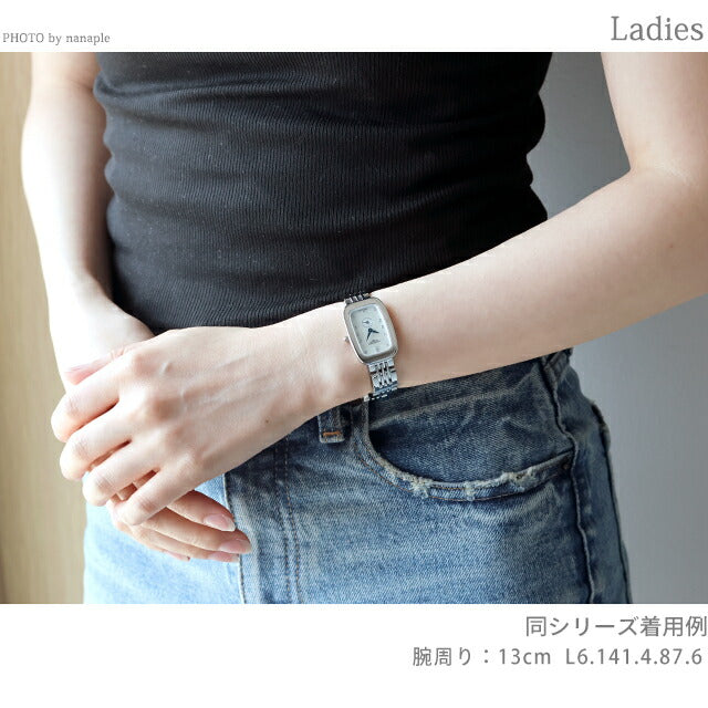 ロンジン イクエストリアン クォーツ 電池式 腕時計 ブランド レディース LONGINES L6.141.4.71.6 アナログ シルバー スイス製 L6-141-4-71-6