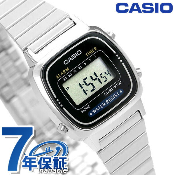 カシオ チープカシオ CASIO クォーツ 電池式 LA670WA-1 カシオコレクション スタンダード エコパッケ−ジ レディース チプカシ 腕時計 LA670WA-1DF