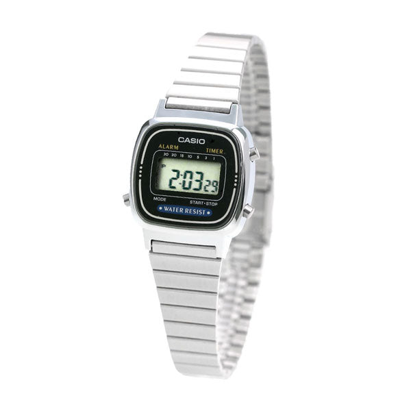カシオ チープカシオ CASIO クォーツ 電池式 LA670WA-1 カシオコレクション スタンダード エコパッケ−ジ レディース チプカシ 腕時計 LA670WA-1DF