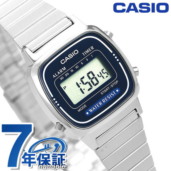 カシオ チープカシオ CASIO クォーツ 電池式 LA670WA-2 カシオコレクション スタンダード 海外モデル レディース チプカシ 腕時計 ブランド LA670WA-2DF