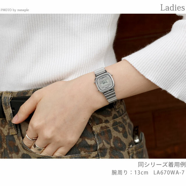 カシオ チープカシオ CASIO クォーツ 電池式 LA670WA-7 カシオコレクション スタンダード 海外モデル レディース チプカシ 腕時計 ブランド LA670WA-7DF